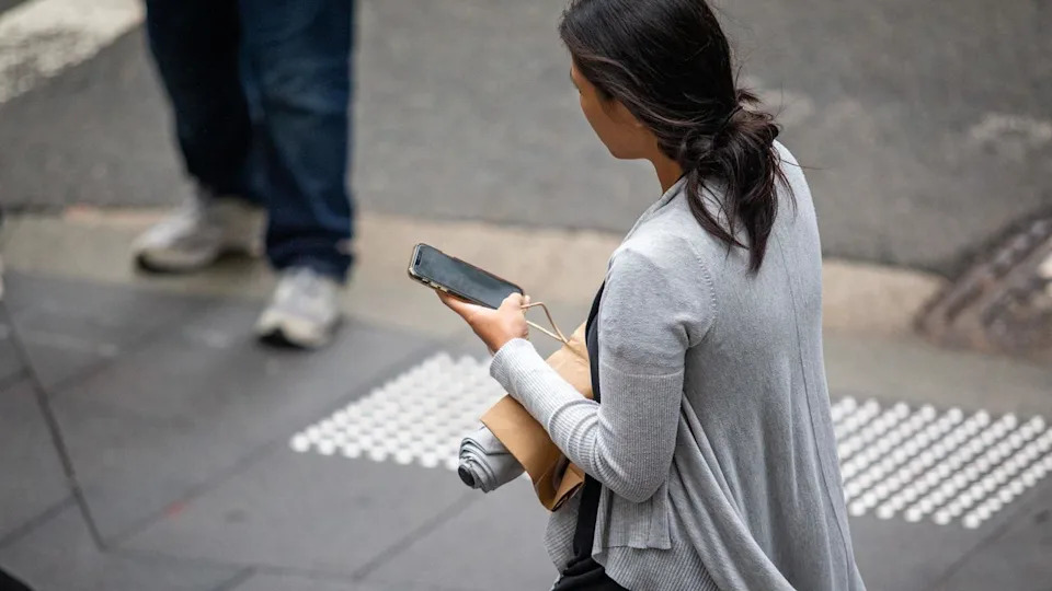 PEOPLE on THEIR PHONES
