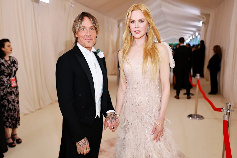 Keith Urban and Nicole Kidman. / Matt Winkelmeyer/MG23 / Getty Images for The Met Museum/