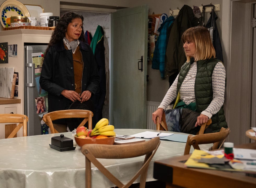 Celia, Rhona Goskirk, Emmerdale  celia, rhona goskirk, emmerdale