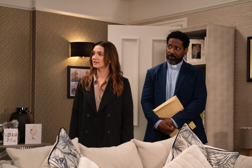 Charles Anderson, Gabby Thomas, Emmerdale  charles anderson, gabby thomas, emmerdale