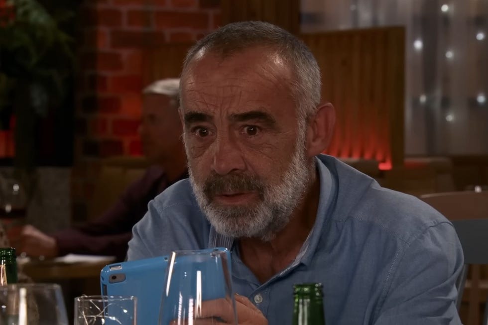 Coronation Street, Kevin Webster coronation street, kevin webster with a shocked look on his face