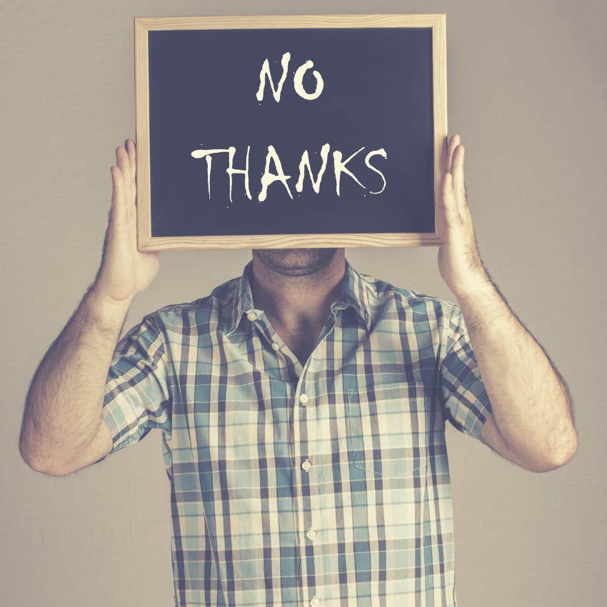 the cost of living is too high to be ashamed of saying no when you can't afford something