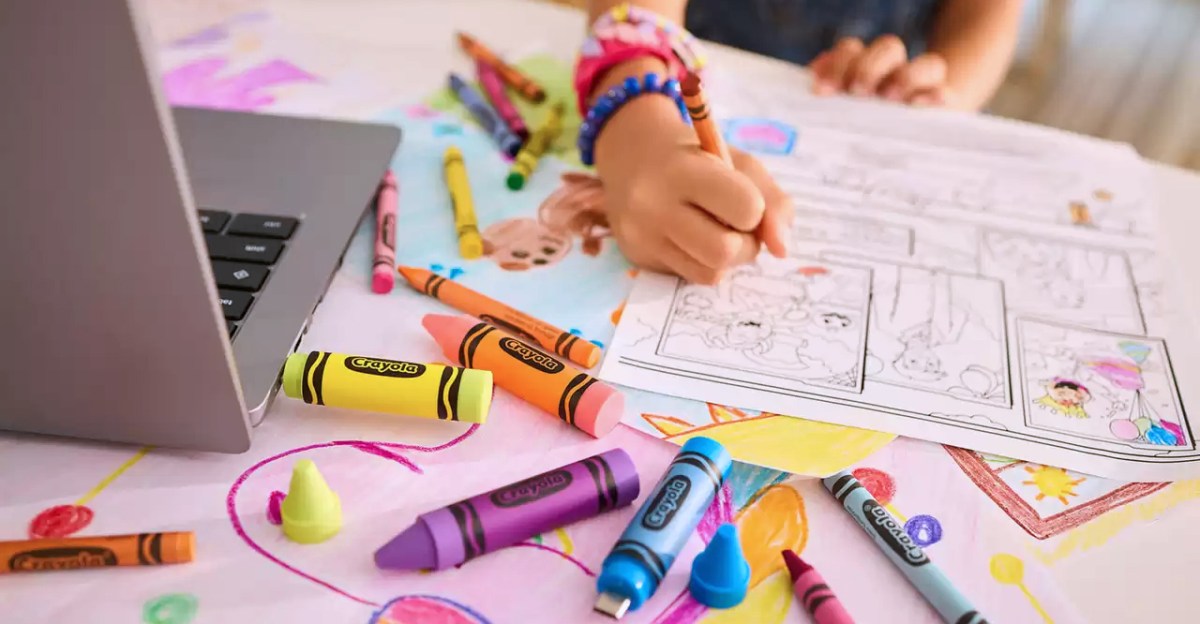Crayola and Sandisk partnered for some cute crayon flash drives.