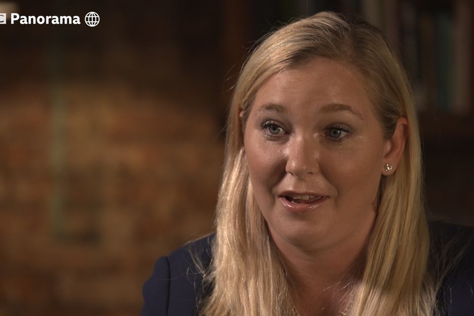 Virginia Giuffre during an interview with BBC Panorama (BBC Panorama/PA)