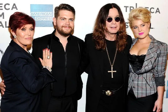 Jason Kempin/Getty Sharon Osbourne, Jack Osbourne, Ozzy Osbourne, and Kelly Osbourne in 2011