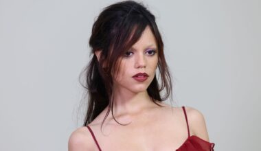 Jenna Ortega and Jennifer Lopez share a bold fashion moment in sculptural armor-inspired couture