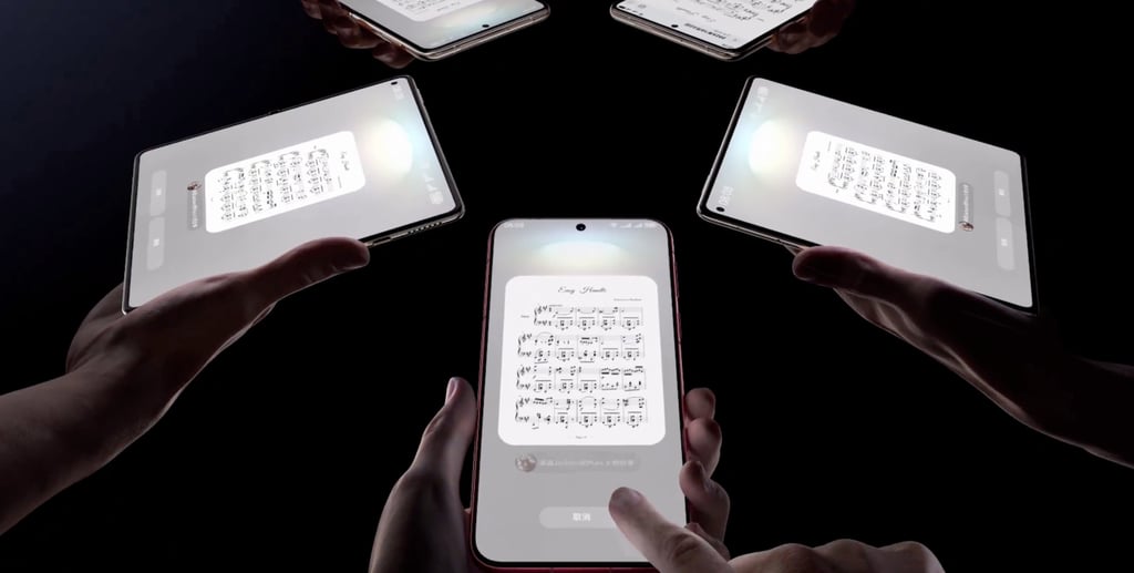 The updated direct file transfer function of HarmonyOS 6 is expected to improve its user experience in China’s highly competitive smartphone market. Photo: Handout