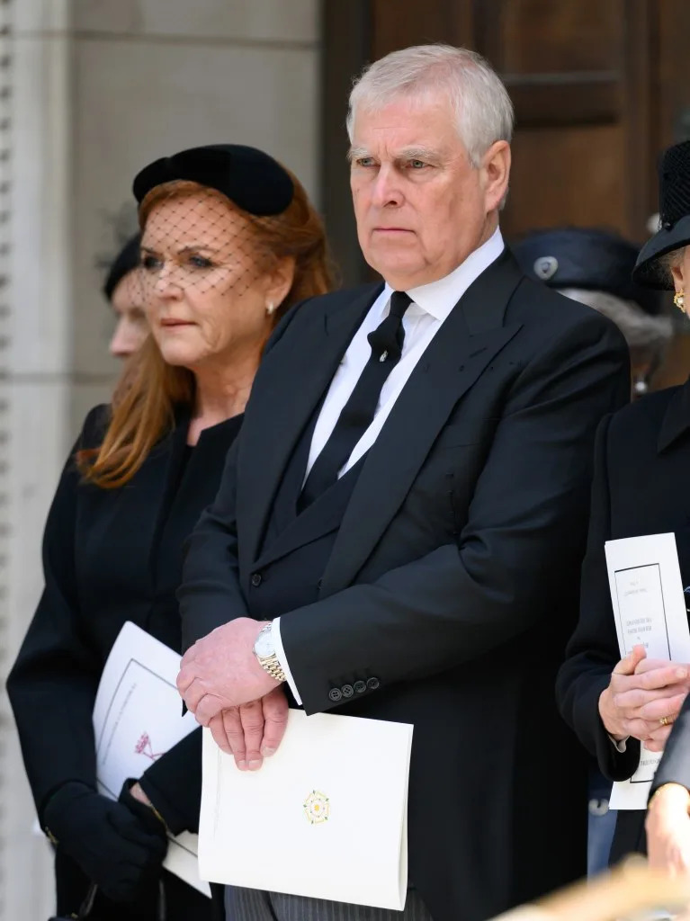 Questions popped up earlier this month after the couple made a public appearance at the Duchess of Kent’s funeral at Westminster Cathedral. WireImage