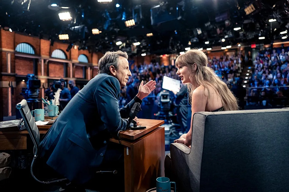 Taylor Swift on Late Night With Seth Meyers