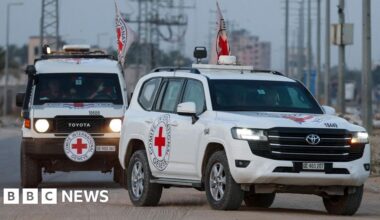 Israel receives coffins Hamas says contain two Gaza hostages' bodies