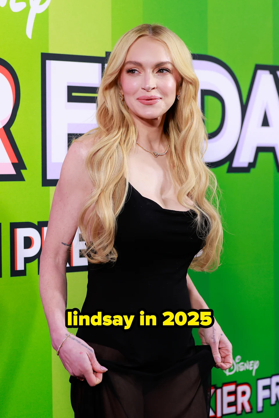 Lindsay Lohan at an event