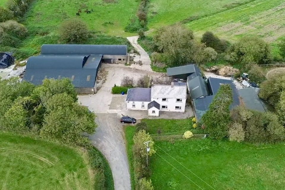 A property with over 100 acres of farmland will go for auction in Ballycarrigeen, Ferns in Wexford.