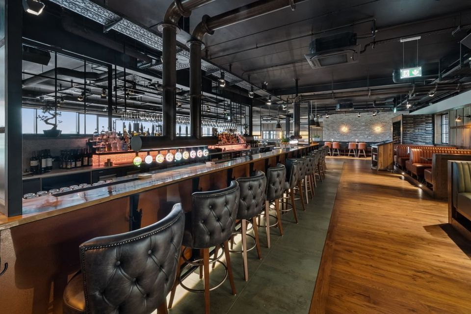 The interior of the landmark brewery and visitors centre in Fossa which has gone on the market after the company went into liquidation.