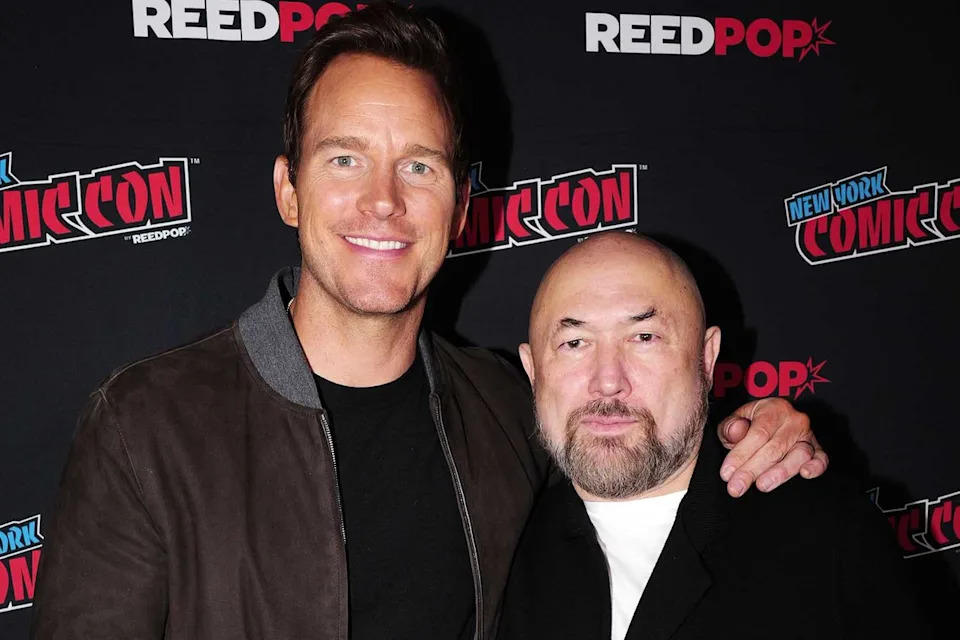 Craig Barritt/Getty Chris Pratt and Timur Bekmambetov