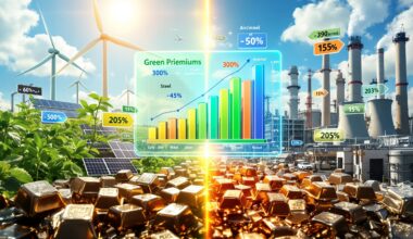 Green premiums and renewable energy costs comparison.