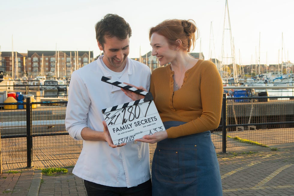 Eleanor Tomlinson and Matthew Lewis, The Family Secret eleanor tomlinson and matthew lewis, the family secret