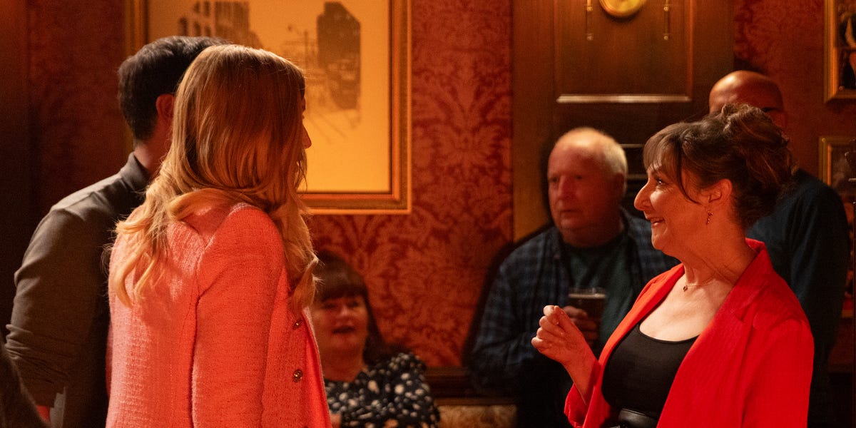Eva and Maggie face a power struggle at the pub