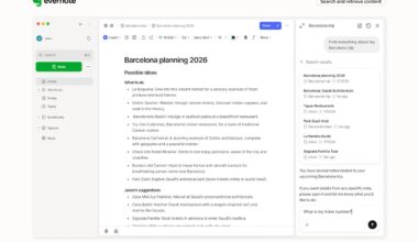 Evernote's biggest update since 2020 goes all in on AI