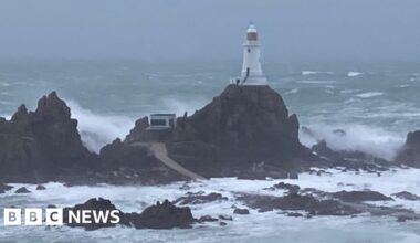 Severe wind weather warning issued for Channel Islands