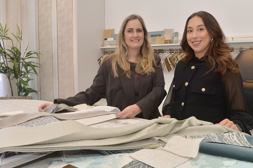 Rachel O'Hanrahan and Sarah Kerlrey, Hestia Interior Desigh Studio, Beacucaire House, Adelphi Plaza, Long Walk, Dundalk. Photo: Aidan Dullaghan/Newspics