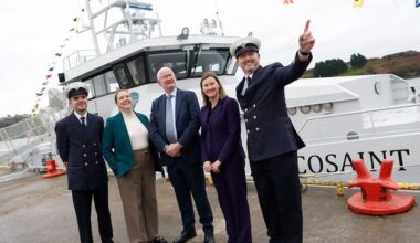 Revenue launches new vessel ‘Cosaint’ to tackle illegal drug smuggling trade off Irish coast