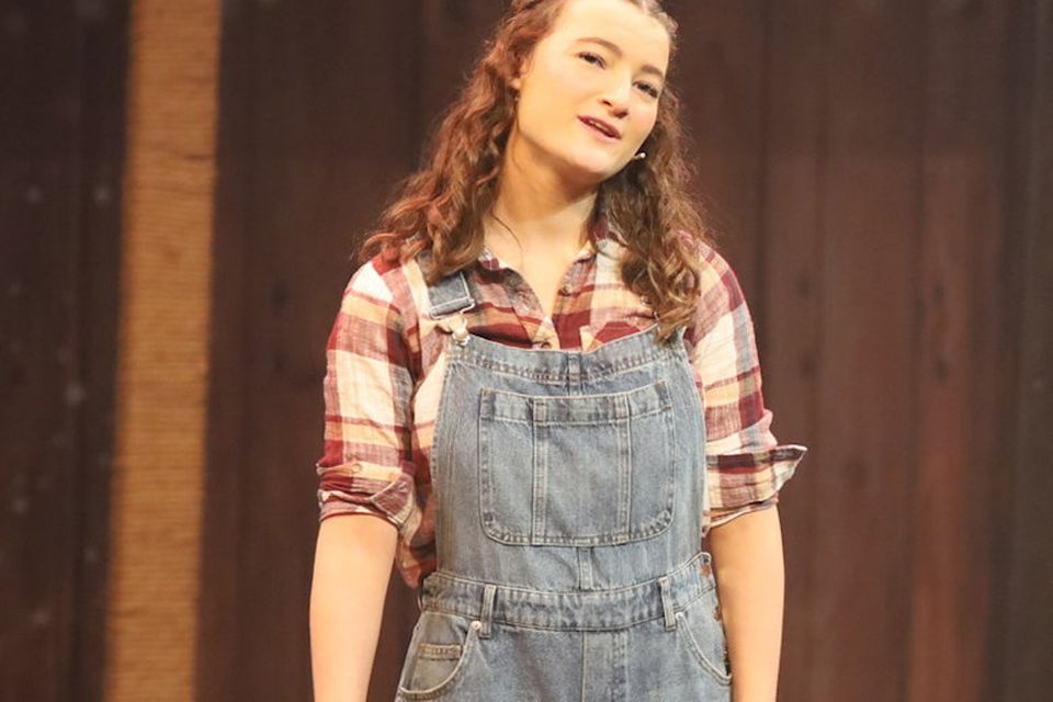 Gemma Kavanagh as Laurie at Creagh College Presents Oklahoma in The Gorey Little Theatre. PHOTO: Sabrina Ffrench