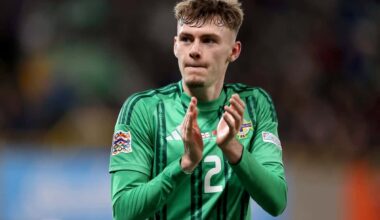 Conor Bradley has belief that Northern Ireland can qualify for the next World Cup (Liam McBurney/PA)