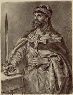 Mieszko I, the founder of the Piast dynasty that rulled Poland until 1370.