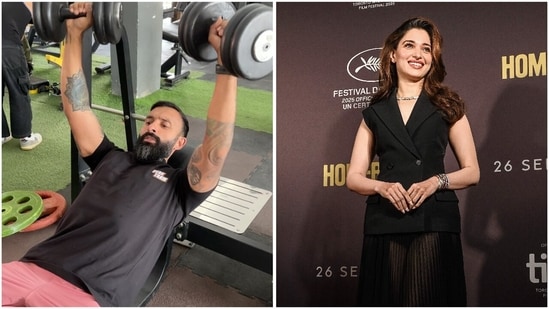 Fitness coach Siddhartha Singh warns against sit-ups, Russian twists, and side bends, citing risks of neck strain, lower back overload, and thickened obliques, respectively.(instagram/@officialsiddharthasingh, AFP)