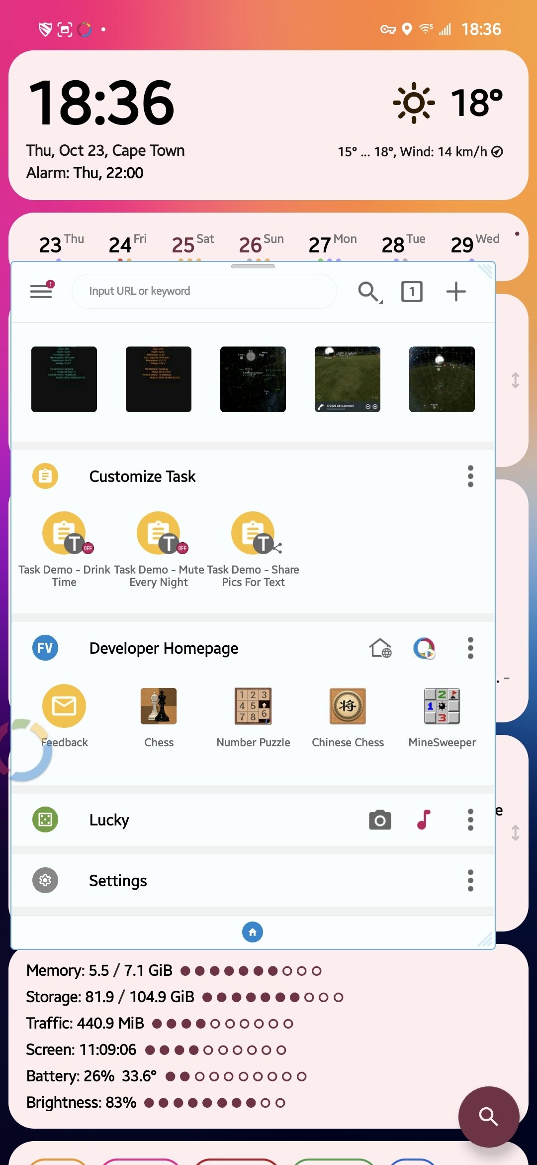 fooview screenshot 1