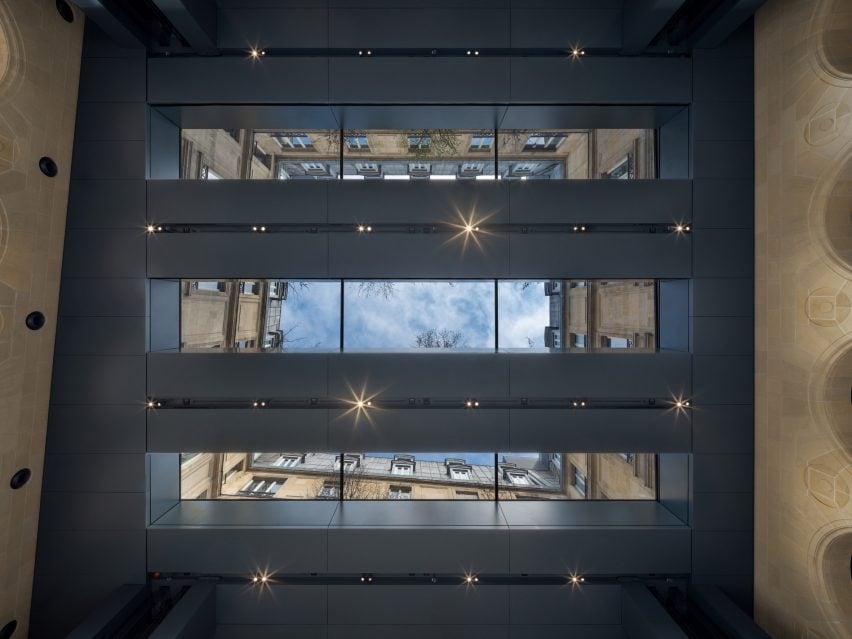 Skylights in Fondation Cartier