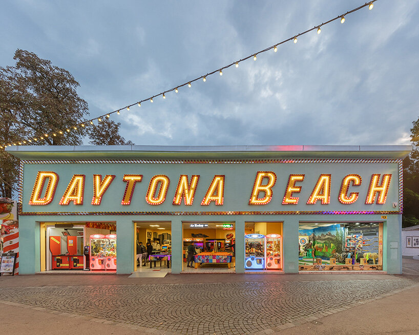 franck bohbot captures vienna's historic amusement park as gallery of sculptural forms