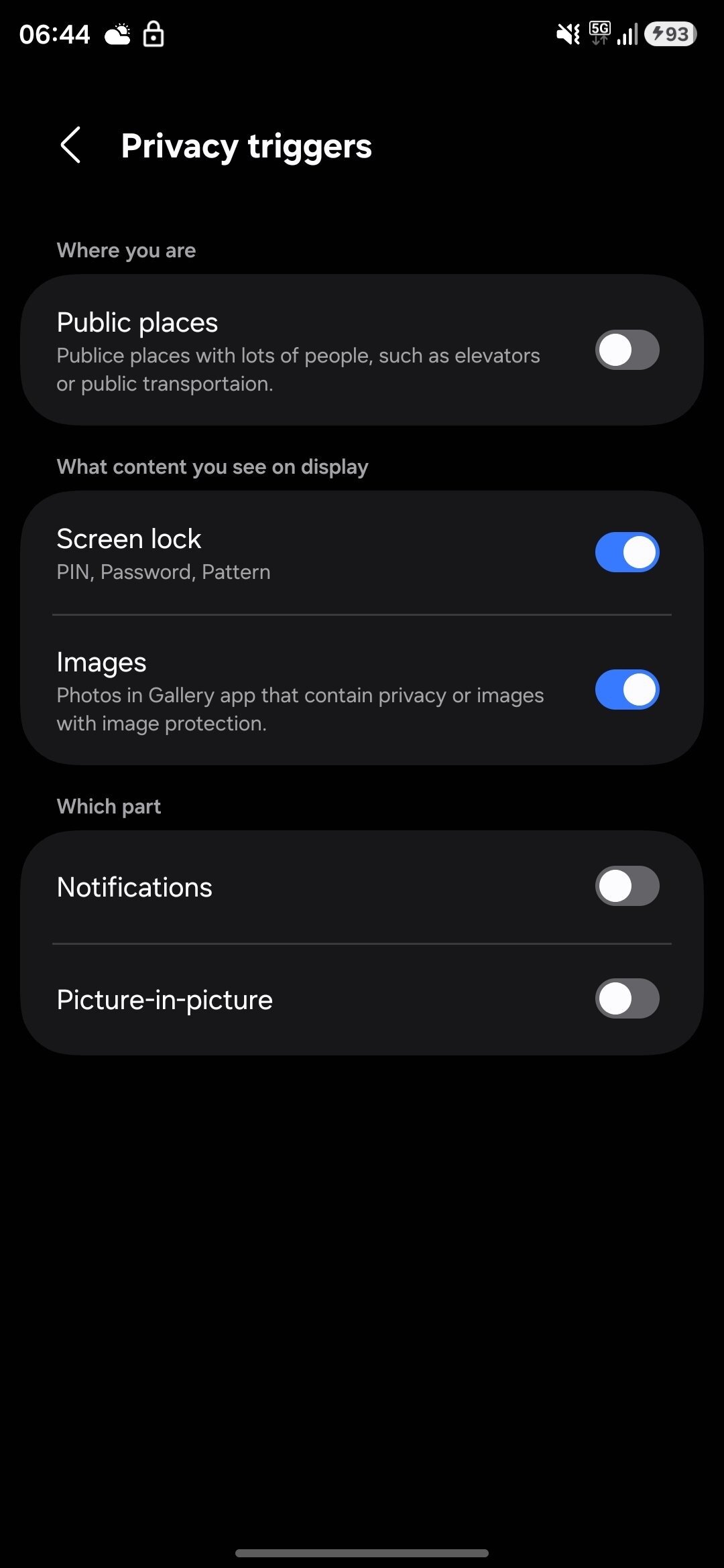 galaxy s26 ultra privacy display 2