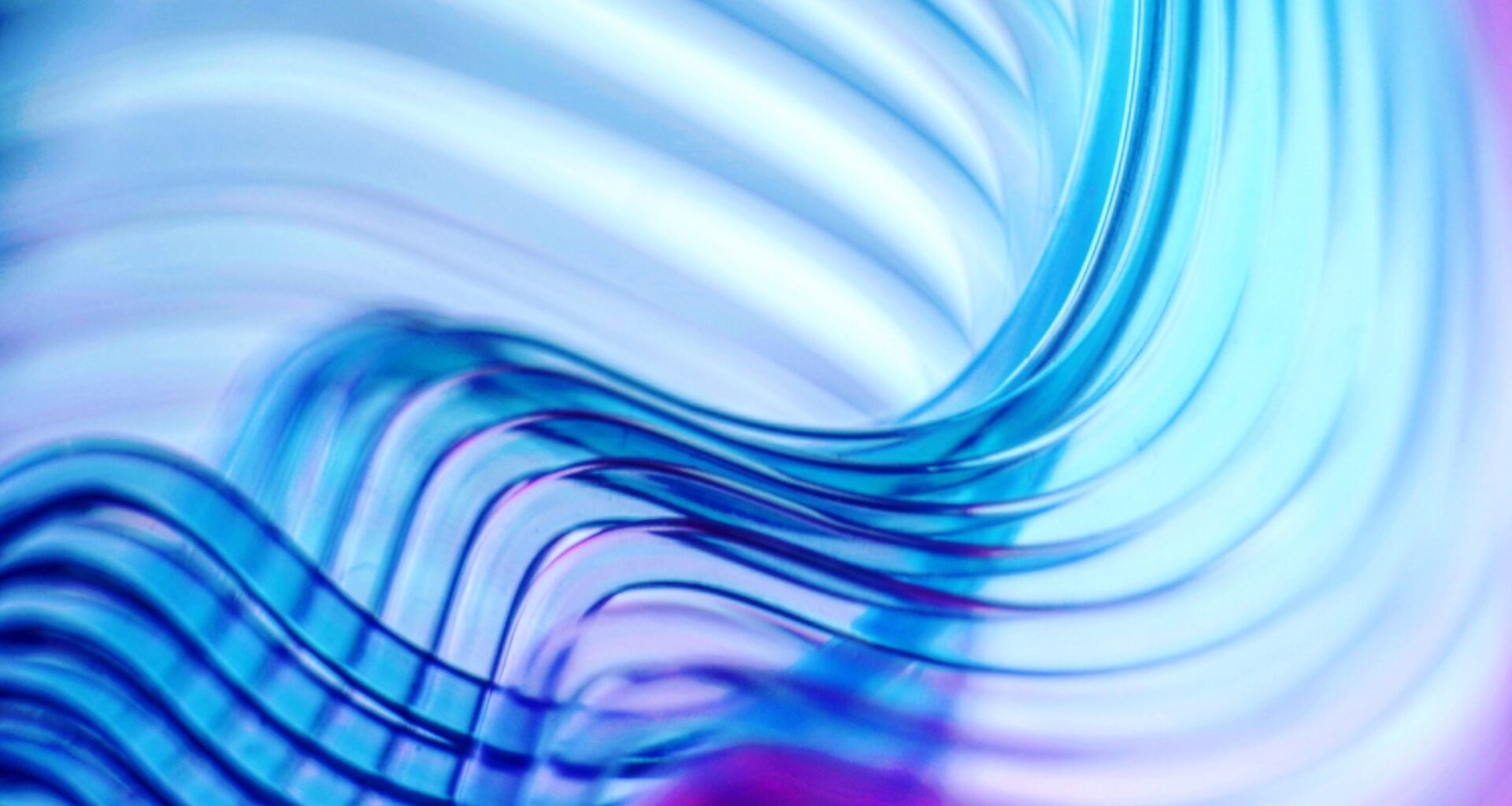 Abstract purple, blue and pink waves