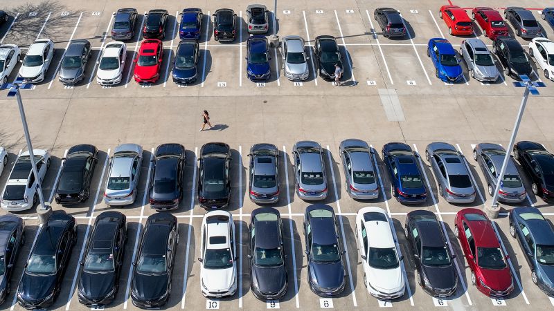 A significant group of Americans are falling behind on their car payments - an economic warning sign