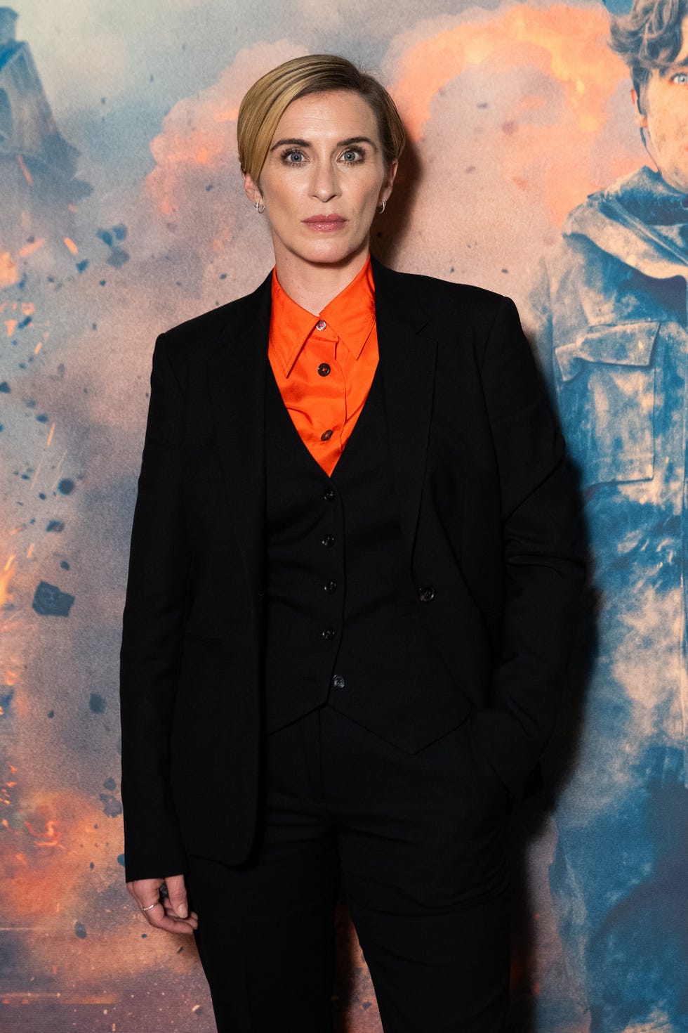 london, england october 23: vicky mcclure attends the "trigger point" series 3 bfi screening at bfi southbank on october 23, 2025 in london, england. (photo by eamonn m. mccormack/getty images)