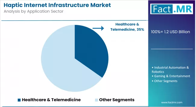 Haptic Internet Infrastructure Market Analysis By Application Sector