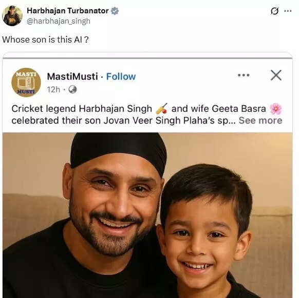 Harbhajan tweet