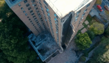Part of high-rise apartment building in New York City collapses - The Journal