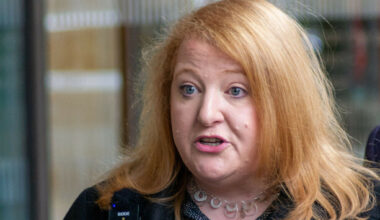 NI justice minister says 'line was crossed' when 'mob' showed up at her home last night - The Journal