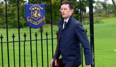 Enoch Burke could be forced to pay for security guard who is hired to keep him away from school