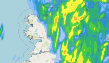 Status Yellow warning issued for Louth as rain moves eastward