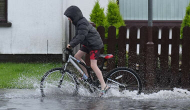 Yellow rain warning in place across three counties as Met Éireann warns of possible flooding - The Journal