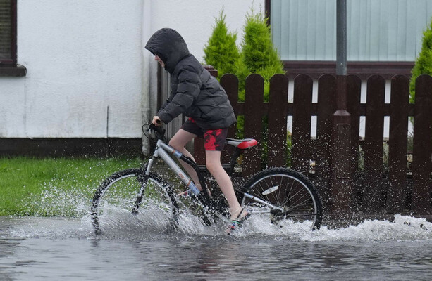 Yellow rain warning in place across three counties as Met Éireann warns of possible flooding - The Journal