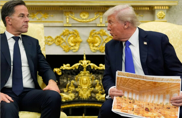 Trump is knocking down this entire wing of the White House to build his ballroom - The Journal