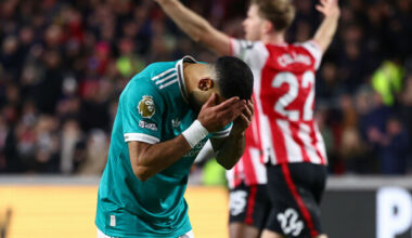 Liverpool’s Premier League title defence in tatters after defeat at Brentford