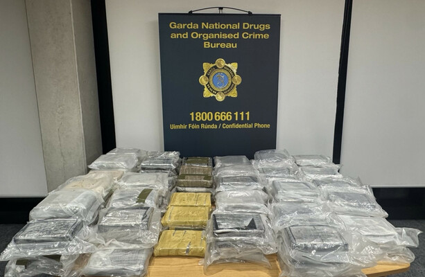 Gardaí seize suspected cocaine worth over €8 million in Laois - The Journal