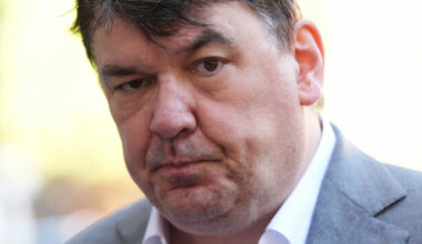 Graham Linehan tells court he was trying to get trans activist to ‘stop pushing camera in his face’