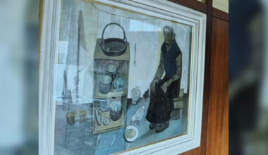 A €60k painting has been on display in RTÉ's offices for decades, but nobody knows who owns it