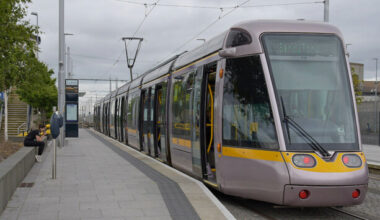 What route will the new Luas extension through Finglas take?